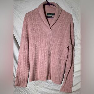 Cashmere sweater. XL